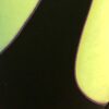 GK LIME & BLACK VELVET GIRLS LARGE SWIRL BODY OVERLAY FIGURE SKATE DRESS CL NWT - Image 3