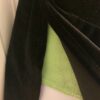 GK LIME & BLACK VELVET GIRLS LARGE SWIRL BODY OVERLAY FIGURE SKATE DRESS CL NWT - Image 5