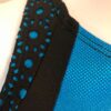 GK TURQUOISE FOIL BLACK LASER CUT GIRLS MEDIUM GYMNASTICS TANK LEOTARD Sz CM NWT - Image 2