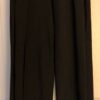 GK WARM-UP PANTS CHILD LARGE FITTED BLACK BRUSHED TRICOT GYMNASTS FITNESS Sz CL