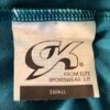 GK GREEN VELVET CREPE LADIES SMALL ICE FIGURE SKATE EMPIRE SLIP DRESS Sz AS NWT! - Image 7