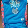 NWT GK ELITE BLUE TANK LEO SEQUINS PINK/BLUE SERPENT HOLO SIDE INSERTS CHILD M