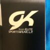 NWT GK ELITE BLUE TANK LEO SEQUINS PINK/BLUE SERPENT HOLO SIDE INSERTS CHILD M - Image 5