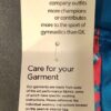 NWT GK ELITE BLUE TANK LEO SEQUINS PINK/BLUE SERPENT HOLO SIDE INSERTS CHILD M - Image 6