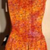 GK ELITE ORANGE FLORAL BEAD PRINT CAMISOLE ICE SKATE DRESS AS - Image 4