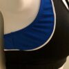 GK ELITE CHEER CROP TOP ADULT SMALL BLACK ROYAL WHITE DRYTECH TECHMESH AS - Image 2