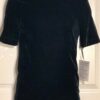 GK ELITE MENS S/S CREW FIGURE SKATE SHIRT BLACK VELVET SIZE AXS