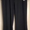 GK Elite Warm Up Pants Black Cotton Blend Size Junior 14-16