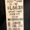 GK Elite Warm Up Pants Black Cotton Blend Size Junior 14-16 - Image 8