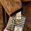 GK FITTED ICE SKATE JACKET ADULT X-SMALL BROWN FLEECE VELVET TRIM ZIP Sz AXS NWT - Image 8