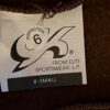 GK FITTED ICE SKATE JACKET ADULT X-SMALL BROWN FLEECE VELVET TRIM ZIP Sz AXS NWT - Image 9
