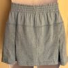 GK SOFFE CHEER ADULT MEDIUM LOW RISE LGT BLUE COTTON CHEER GRAPHIC SKORT  Sz AM - Image 7