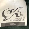 GK GREEN VELVET CHILD SMALL MICRO MINI WORKOUT DANCE GYMNASTICS CHEER SHORTS CS - Image 5