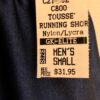 TOUSSE' BY GK Elite MENS SMALL NAVY RUNNING SHORTS W/ BRIEF NYLON/STRCH AS NWT! - Image 2