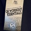 GK â€œCHEERâ€ GRAPHIC ADULT X-LARGE NAVY COTTON/POLY ATHLETIC LOUNGE SWEATPANTS XL - Image 2