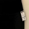 GK DANCE JAZZ LADIES X-SMALL BLACK SMOOTH VELVET FOLD-OVER WAISTBAND PANTS AXS - Image 8