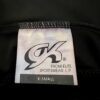GK DANCE JAZZ LADIES X-SMALL BLACK SMOOTH VELVET FOLD-OVER WAISTBAND PANTS AXS - Image 10
