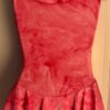 GK ICE FIGURE SKATE LADIES SMALL BERRY NYLON TIE-DYE VELVET SLVLS DRESS AS NWT! - Image 2