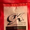 GK ICE FIGURE SKATE LADIES SMALL BERRY NYLON TIE-DYE VELVET SLVLS DRESS AS NWT! - Image 6