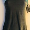 GK GRAY GREEN VELVET ICE SKATE LADIES SMALL SLVLS SLIP DRESS ATTACHED LEO Sz AS