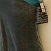 GK GRAY GREEN VELVET ICE SKATE LADIES SMALL SLVLS SLIP DRESS ATTACHED LEO Sz AS - Image 4