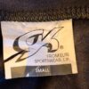 GK GRAY GREEN VELVET ICE SKATE LADIES SMALL SLVLS SLIP DRESS ATTACHED LEO Sz AS - Image 8