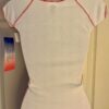 GK CHEER ADULT SMALL COTTON RAGLAN SLV FOREVER HEART GRAPHIC RED STITCH Sz S NWT - Image 6