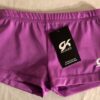 GK WYSTERIA MICRO MINI ADULT X-SMALL NYLON/SPANDEX GYM WORKOUT SHORTS Sz AXS NWT - Image 3