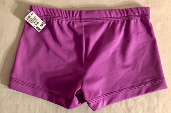 GK WYSTERIA MICRO MINI ADULT X-SMALL NYLON/SPANDEX GYM WORKOUT SHORTS Sz AXS NWT - Image 4