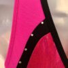 GK ORANGE FOIL ADULT SMALL BLACK PINK JA TANK GYMNASTIC DANCE CHEER LEOTARD AS - Image 4
