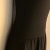 GK FIGURE SKATE ADULT X-SMALL BLACK MICROFIBER SQUARE NECK SLVLS DRESS AXS NWT! - Image 3