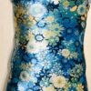 GK KIDS BIKETARD CHILD TODDLER VELVET FLORAL PRINT GYMNASTICS DANCE TANK TD NWT