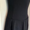 GK FIGURE SKATE ADULT X-SMALL BLACK MICROFIBER SQUARE NECK SLVLS DRESS AXS NWT! - Image 4