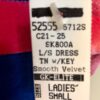 GK ICE FIGURE SKATE LgSLV ADULT SMALL CORAL ROYAL VELVET TURTLENECK DRESS AS NWT - Image 5