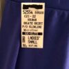 GK ELITE ICE FIGURE SKATE PULL-ON SKIRT ADULT SMALL MICROFIBER ROYAL Sz AS NWT! - Image 4