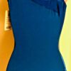 GK TANK LADIES SMALL ROYAL FOIL PACIFIC N/S SEQUINZ GYMNASTICS DANCE LEOTARD AS - Image 3