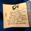 GK TANK LADIES SMALL ROYAL FOIL PACIFIC N/S SEQUINZ GYMNASTICS DANCE LEOTARD AS - Image 8
