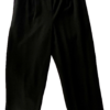 ANNE KLEIN II WOMEN'S 8 (32x30) BLACK WOOL HIGH WAIST STRAIGHT LEG DRESS PANTS - Image 2