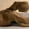LEO GIORDANO  GIOFLEX JAZZ BOOT TAN LEATHER SHOES SIZE ADULT 8
