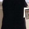 GK Elite CHILD X-SMALL BLACK VELVET CAMI GYMNASTICS DANCE LEOTARD Sz CXS NWT!