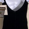 GK Elite CHILD X-SMALL BLACK VELVET CAMI GYMNASTICS DANCE LEOTARD Sz CXS NWT! - Image 2