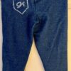 GK CLASSIC CAPRI CHILD LARGE BLUE DENIM STRETCH TIGHTS GYMNASTICS DANCE Sz CL - Image 4