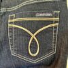 CALVIN KLEIN DENIM WOMEN'S TALL 33/10 Skinny Midrise EVERYDAY JEANS Sz 33/10 EUC - Image 5
