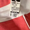 SOFFE "GYMNASTICS" ADULT LARGE ORANGE WHITE TIE COTTON/SPANDEX SHORTS Sz AL NWT! - Image 5