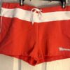 SOFFE "GYMNASTICS" ADULT LARGE ORANGE WHITE TIE COTTON/SPANDEX SHORTS Sz AL NWT! - Image 7