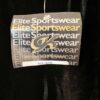 GK BLACK VELVET ADULT SMALL GYMNASTICS SKATE WARM-UP CASUAL LOUNGE PANTS Sz S - Image 2