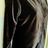 GK WARM UP JACKET LADIES SMALL BLACK VELVET ZIP FRONT GYM DANCE CHEER SKATE Sz S - Image 2