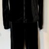 GK WARM UP JACKET LADIES SMALL BLACK VELVET ZIP FRONT GYM DANCE CHEER SKATE Sz S - Image 7