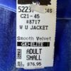 GK WARM UP JACKET LADIES SMALL VINCA VELVET ZIP FRONT GYM DANCE CHEER SKATE AS - Image 6