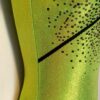 GK LEMON LIME FOIL TANK ADULT SMALL BLACK SEQUINZ GYMNASTICS DANCE LEOTARD AS. - Image 4